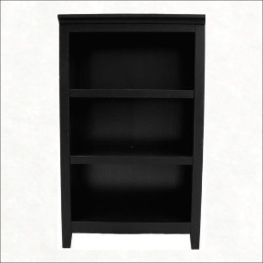 3 Shelf Bookcase Ebony