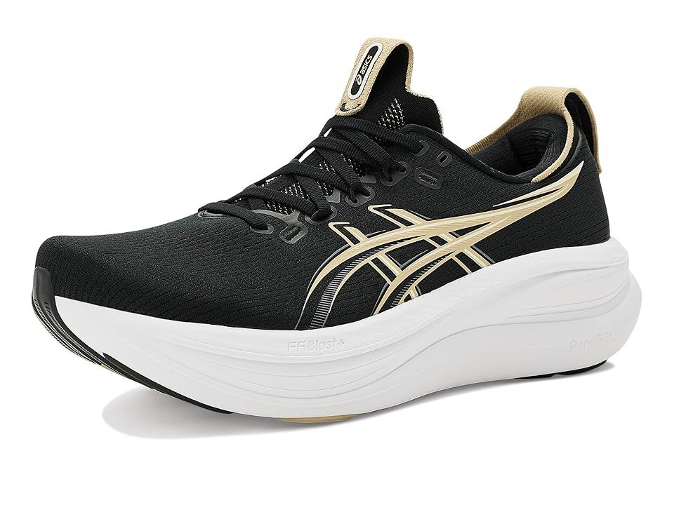 ASICS GEL-Nimbus 28 Men's Running Shoes Black/Feather Grey : 10.5 D