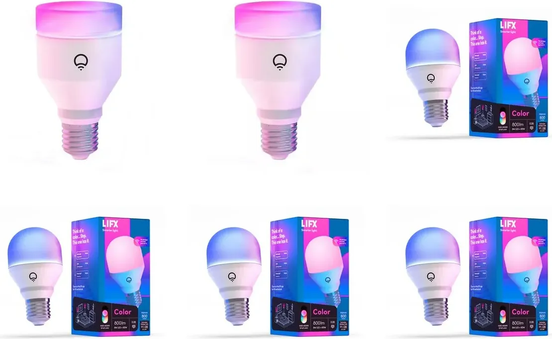 Assorted LIFX bulbs