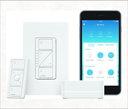 Lutron Caseta Wireless Smart Lighting Dimmer Switch Starter Kit