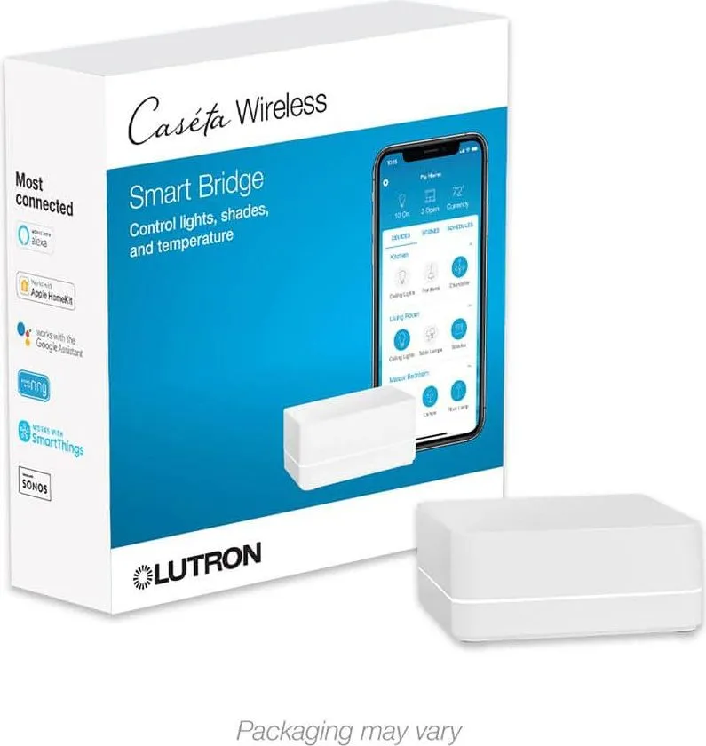 Lutron Caseta Wireless Smart Lighting Dimmer Switch Starter Kit — image 2